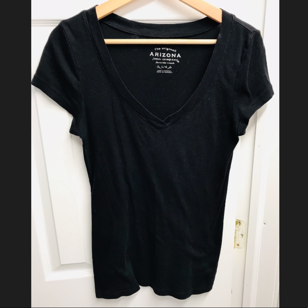 Black V-Neck